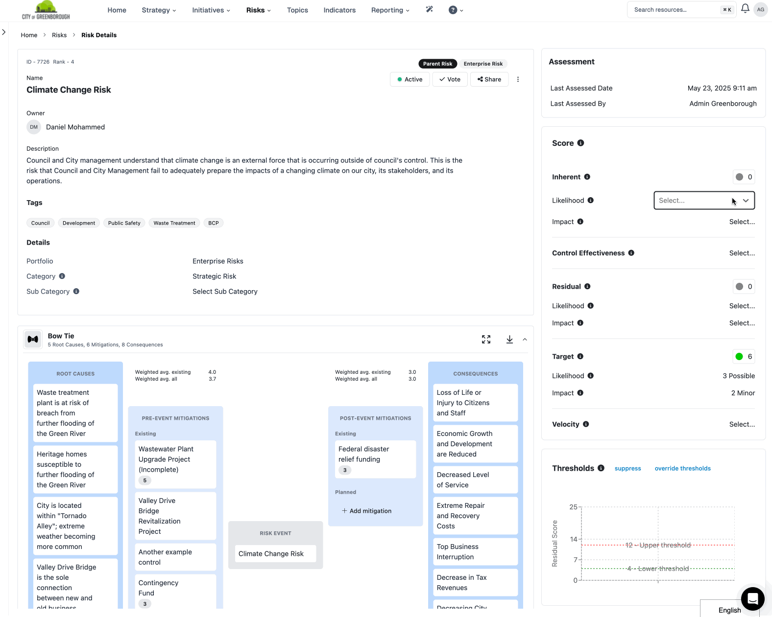 Essential ERM - Enterprise Risk Management Platform | Tracker Networks
