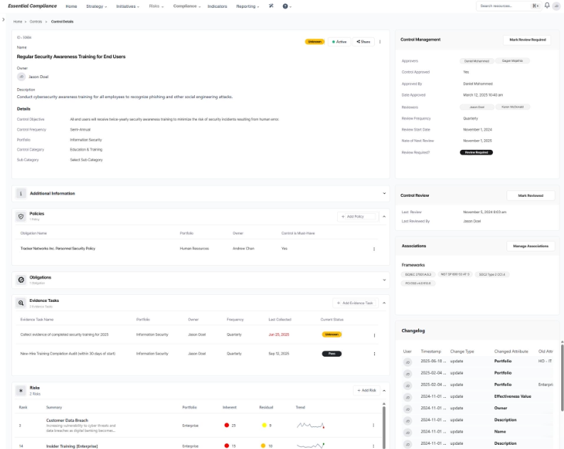 Turn gaps into accountable action in Essential Compliance
