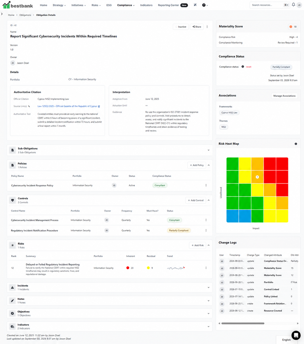 Map NIS2 to existing cybersecurity controls in Essential Compliance